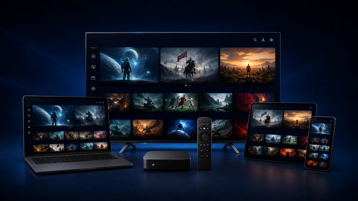 Abonnement IPTV compatible Smart TV, Android et box IPTV